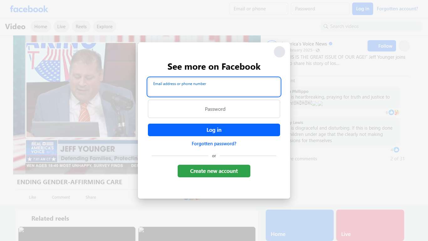 “I THINK THIS IS THE GREAT ISSUE OF OUR AGE!” Jeff Younger joins Dave Zere to share his story of losing custody of his son after he refused to allow his ex-wife to transition their son to a girl. “We are headed for a showdown between federal power and state’s rights.” America's Voice News Facebook